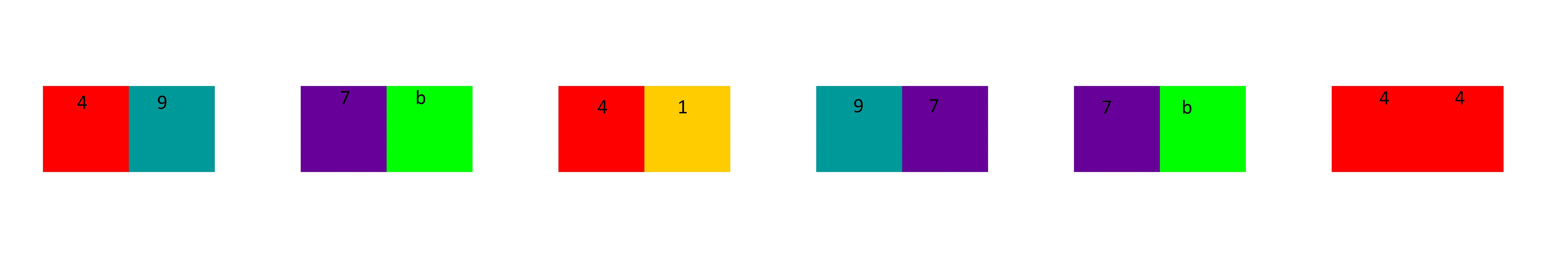 Colored ciphertext pairs labeled with base-12 values, quarter 3 of 4.