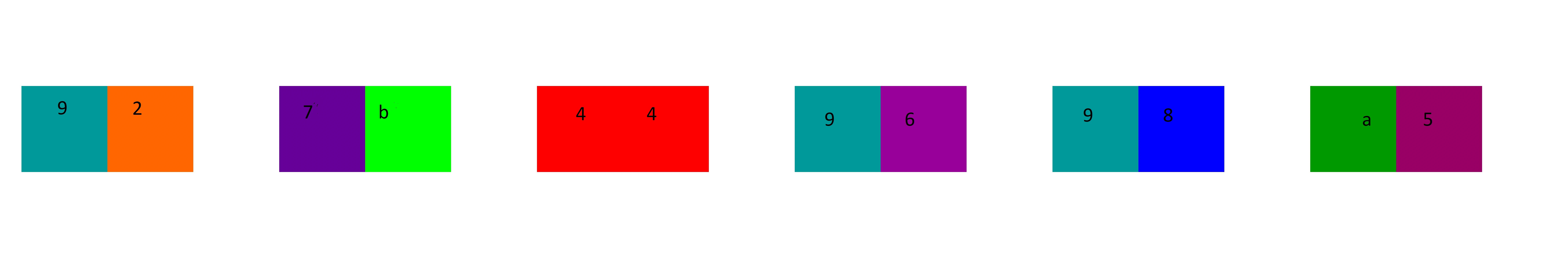Colored ciphertext pairs labeled with base-12 values, quarter 4 of 4.